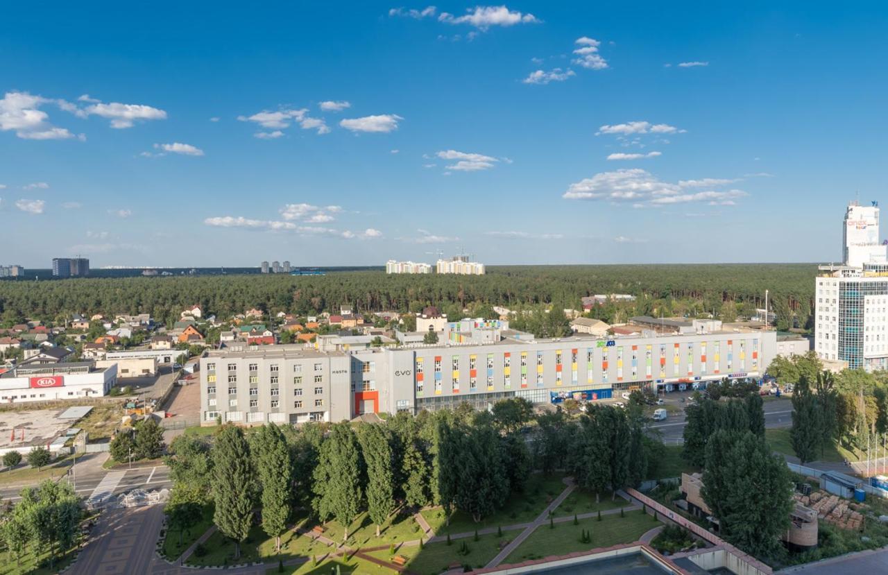 Flatrent Olympic Park, Метро Бориспільська Поруч! Kiev Buitenkant foto