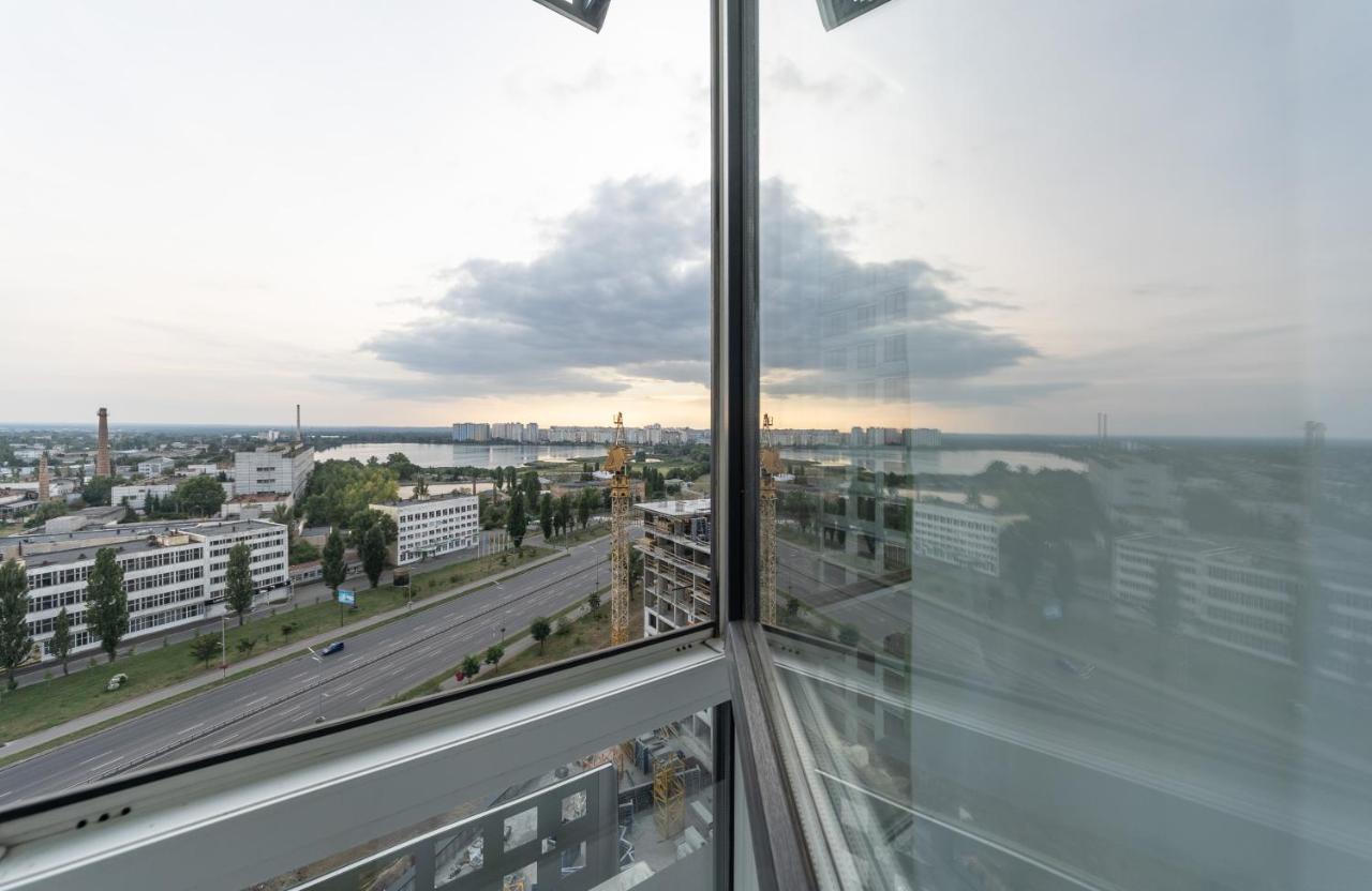 Flatrent Olympic Park, Метро Бориспільська Поруч! Kiev Buitenkant foto